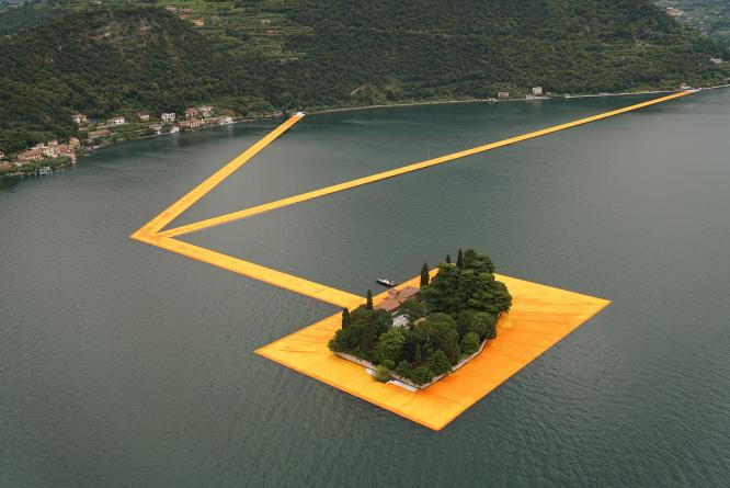 意大利浮橋大地藝術(shù)設計 | Christo and Jeanne Claude