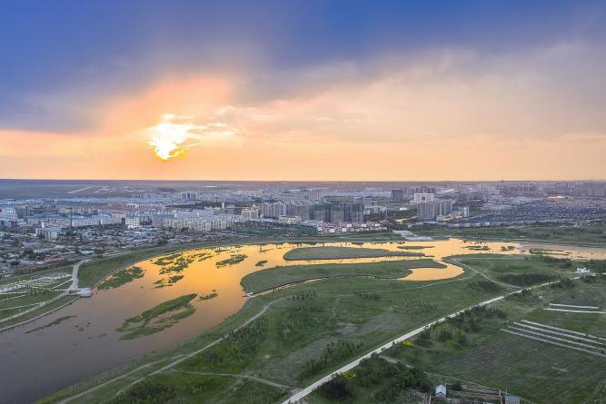 伊敏河濱水公園：草原城市的韌性河道景觀設計 | MYP邁柏