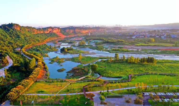 宜昌黃柏河濕地公園規劃設計 | 杭州園林設計院